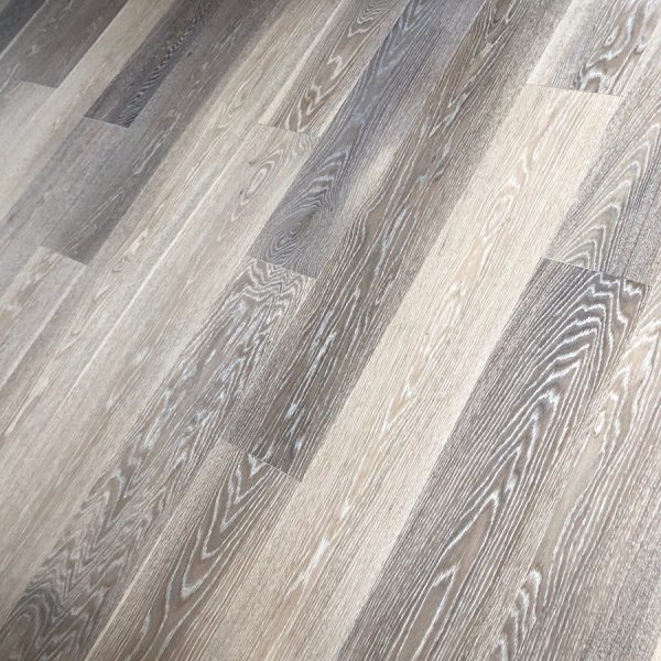 On-site finish of Ivory on domestic material, Select & Better.