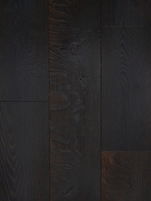 black wood floor panel color night shade