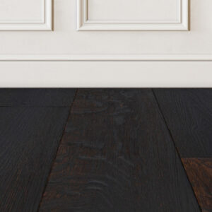 Nightshade black hardwood floor color