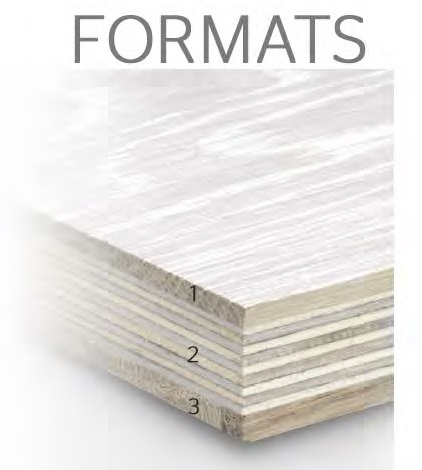Board layers Engineered floor construction