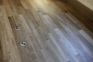 Living Room Natural Wood Floor Restoration Projects