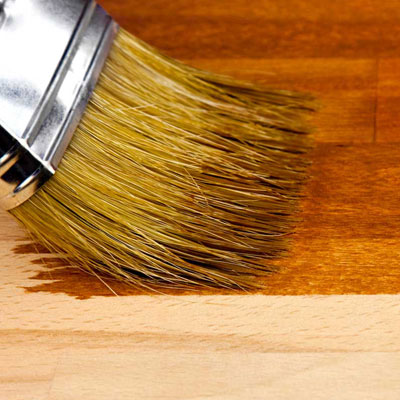 request hardwood color sample wood stain brush