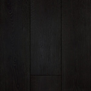 black wood floor panel color raven