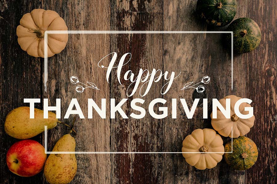 Happy Thanksgiving! Happy Thanksgiving!