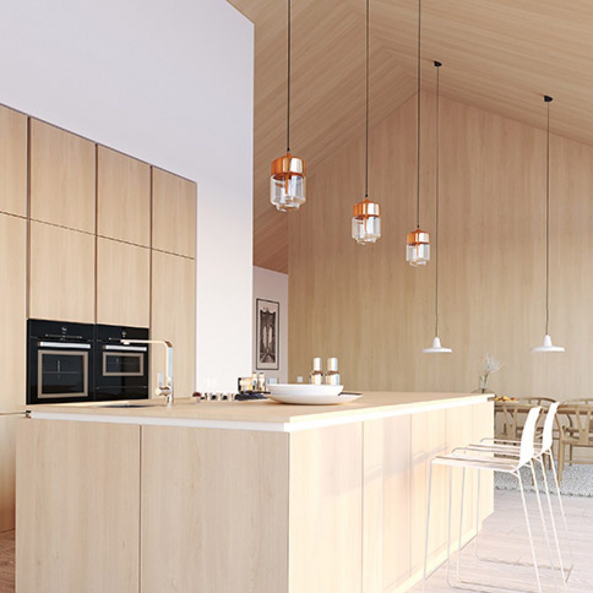 Light Wood Kitchen