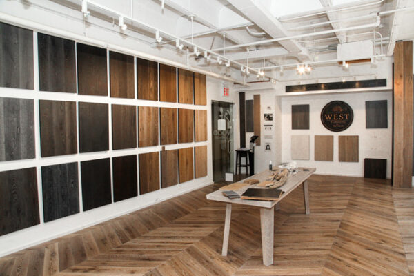 west wood nyc flooring showroom interior