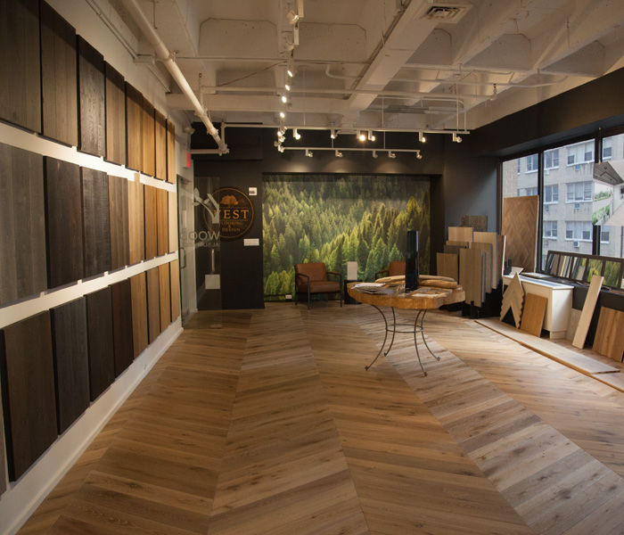 west wood nyc wood flooring showroom window